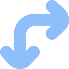 Line Arrow Top Left Corner Large Icon from Flex Flat Set