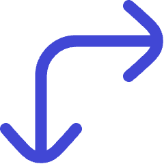 Line Arrow Top Left Corner Large Icon from Flex Duo Set