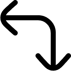 Line Arrow Top Right Corner Large Icon from Flex Line Set