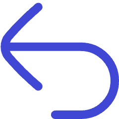 Line Arrow Turn Backward Large Icon from Flex Duo Set