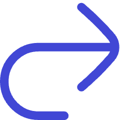 Line Arrow Turn Forward Large Icon from Flex Duo Set