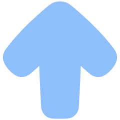 Line Arrow Up Large 1 Icon from Plump Flat Set