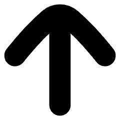 Line Arrow Up Large 1 Icon from Flex Solid Set