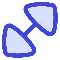 Diagonal Triangle Arrow Large 1 Icon from Flex Duo Set