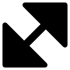 Diagonal Triangle Arrow Large 1 Icon from Core Remix Set