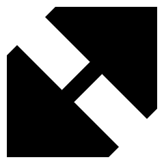 Diagonal Triangle Arrow Large 1 Icon from Sharp Remix Set