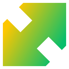 Diagonal Triangle Arrow Large 1 Icon from Sharp Gradient Set