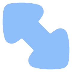 Diagonal Triangle Arrow Large 2 Icon from Flex Flat Set