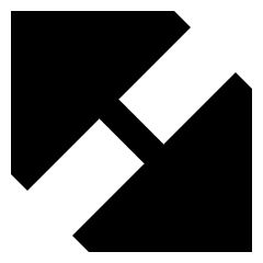 Diagonal Triangle Arrow Large 2 Icon from Sharp Remix Set