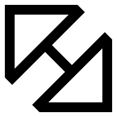 Diagonal Triangle Arrow Large 2 Icon from Sharp Line Set