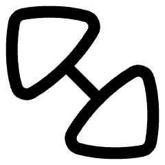 Diagonal Triangle Arrow Large 2 Icon from Flex Line Set