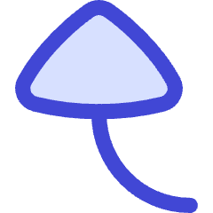 Triangle Arrow Bend Left Up Large Icon from Flex Duo Set