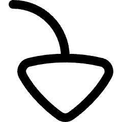 Triangle Arrow Bend Right Down Large Icon from Flex Line Set