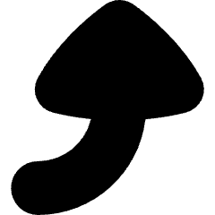 Triangle Arrow Bend Right Up Large Icon from Flex Solid Set