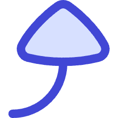 Triangle Arrow Bend Right Up Large Icon from Flex Duo Set