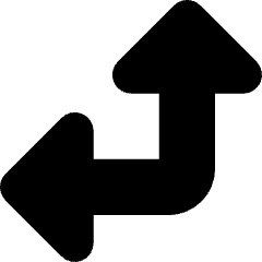 Triangle Arrow Bottom Right Corner Large Icon from Core Solid Set