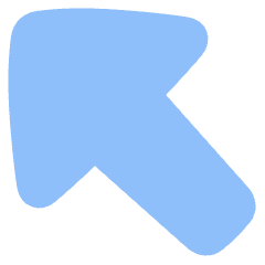Triangle Arrow Diagonal Upper Left Large Icon from Plump Flat Set