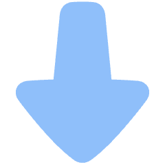 Triangle Arrow Down Large 1 Icon from Plump Flat Set