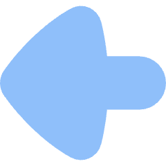 Triangle Arrow Left Large 1 Icon from Flex Flat Set