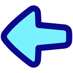 Triangle Arrow Left Large 1 Icon from Plump Pop Set