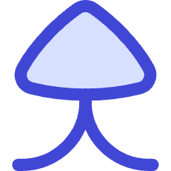 Triangle Arrow Merge Vertical Large Icon from Flex Duo Set