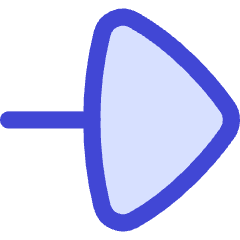 Triangle Arrow Right Large 1 Icon from Flex Duo Set