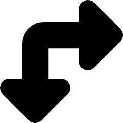 Triangle Arrow Top Left Corner Large Icon from Core Solid Set