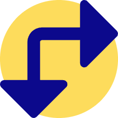 Triangle Arrow Top Left Corner Large Icon from Core Pop Set