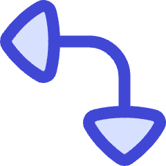 Triangle Arrow Top Right Corner Large Icon from Flex Duo Set