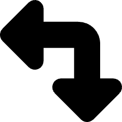 Triangle Arrow Top Right Corner Large Icon from Core Solid Set