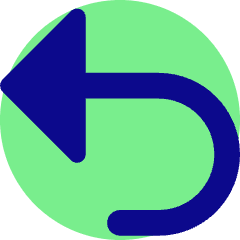 Triangle Arrow Turn Backward Large Icon from Core Pop Set