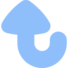 Triangle Arrow Turn Down Large Icon from Flex Flat Set