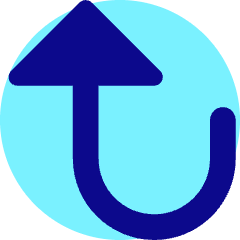 Triangle Arrow Turn Down Large Icon from Core Pop Set