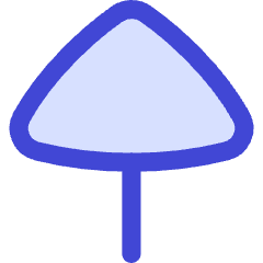 Triangle Arrow Up Large 1 Icon from Flex Duo Set