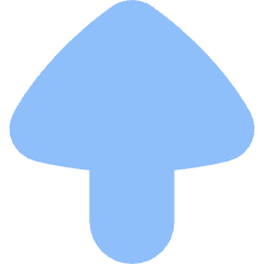 Triangle Arrow Up Large 1 Icon from Flex Flat Set