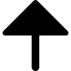 Triangle Arrow Up Large 1 Icon from Core Remix Set