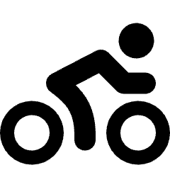 Racing Bike Icon from Ultimate Bold Set