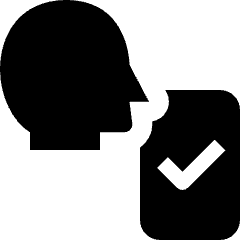 Face Id Approved Icon from Nova Solid Set