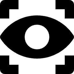 Iris Scan 1 Icon from Nova Solid Set