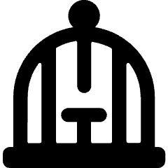 Bird Cage Empty Icon from Ultimate Bold Set