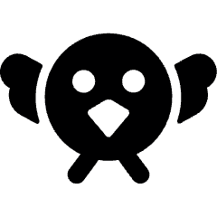 Bird Icon from Ultimate Bold Set