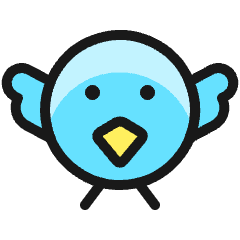 Bird Icon from Ultimate Colors Set