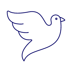 Dove Illustration from UX Line Set