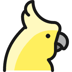 Parrot Icon from Ultimate Colors Set