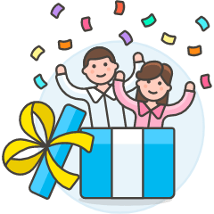 Surprise Gift 1 Illustration from UX Colors Set