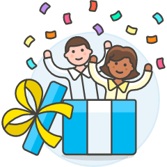 Surprise Gift 2 Illustration from UX Colors Set