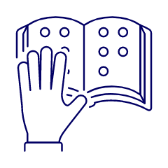Braille Book 1 Illustration from UX Line Set