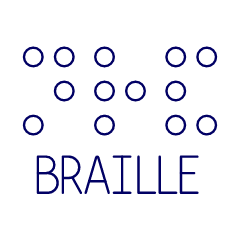 Braille System Illustration from UX Line Set