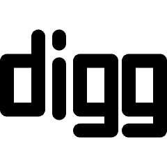 Digg Logo Icon from Ultimate Bold Set