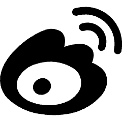 Sina Weibo Logo Icon from Ultimate Bold Set